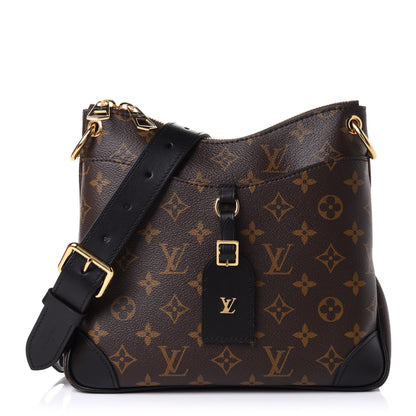 Louis Vuitton Monogram Odeon PM Black 1 of 10