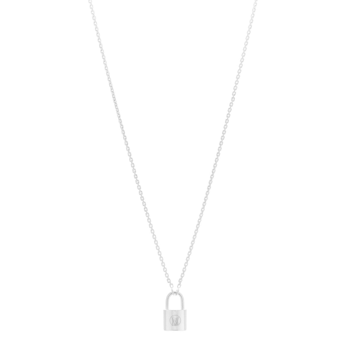 Sterling Silver Lockit Necklace