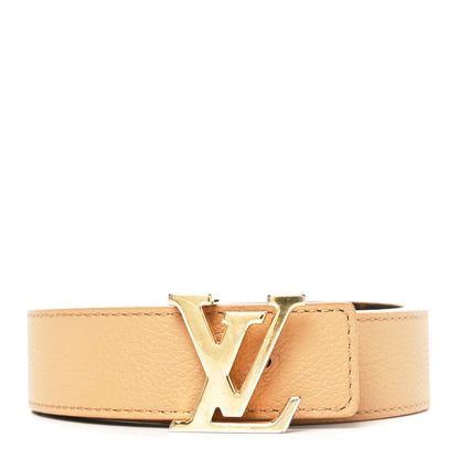 Louis Vuitton Monogram Calfskin 30mm LV Initiales Reversible Belt 80 32 Arizona 4 of 7