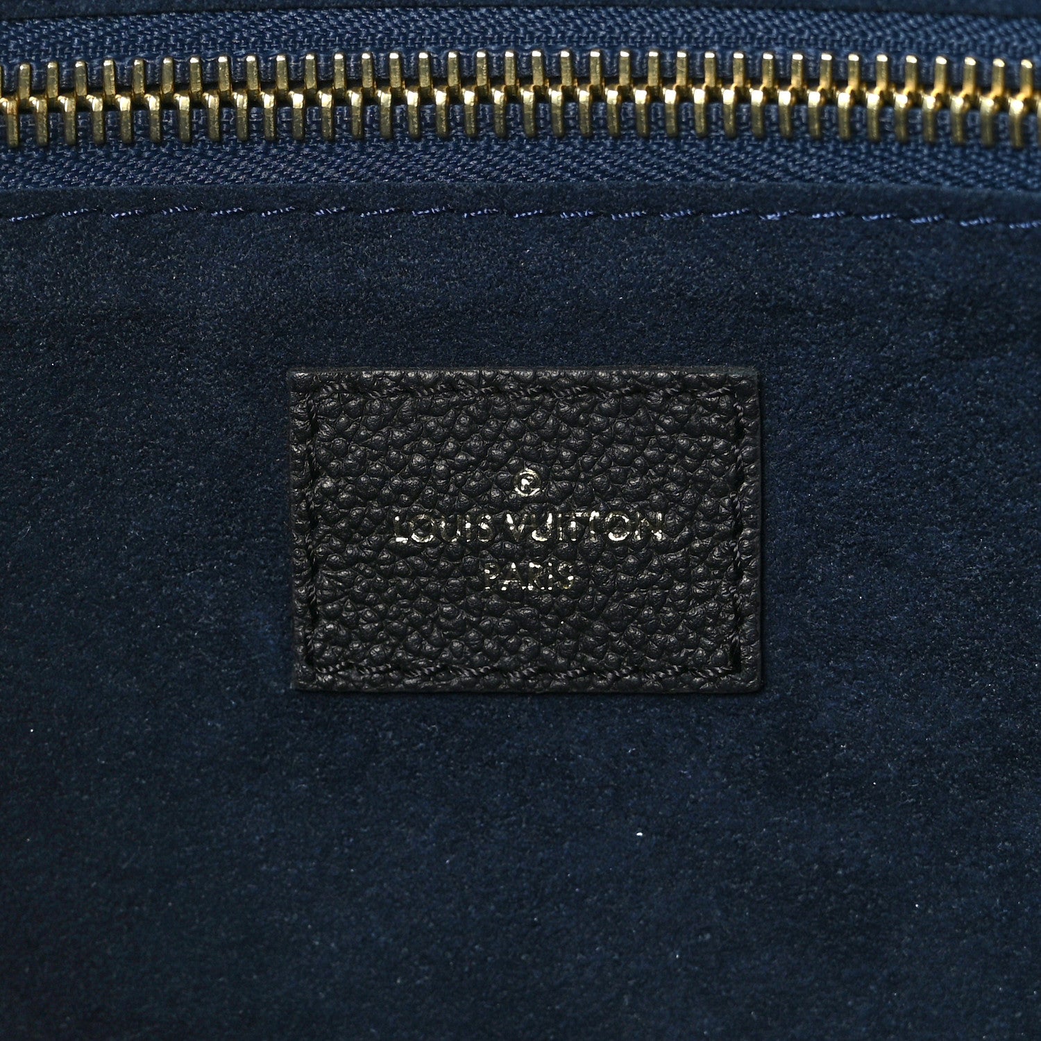 Louis Vuitton Empreinte Monogram Giant Neverfull MM Black 6 of 8