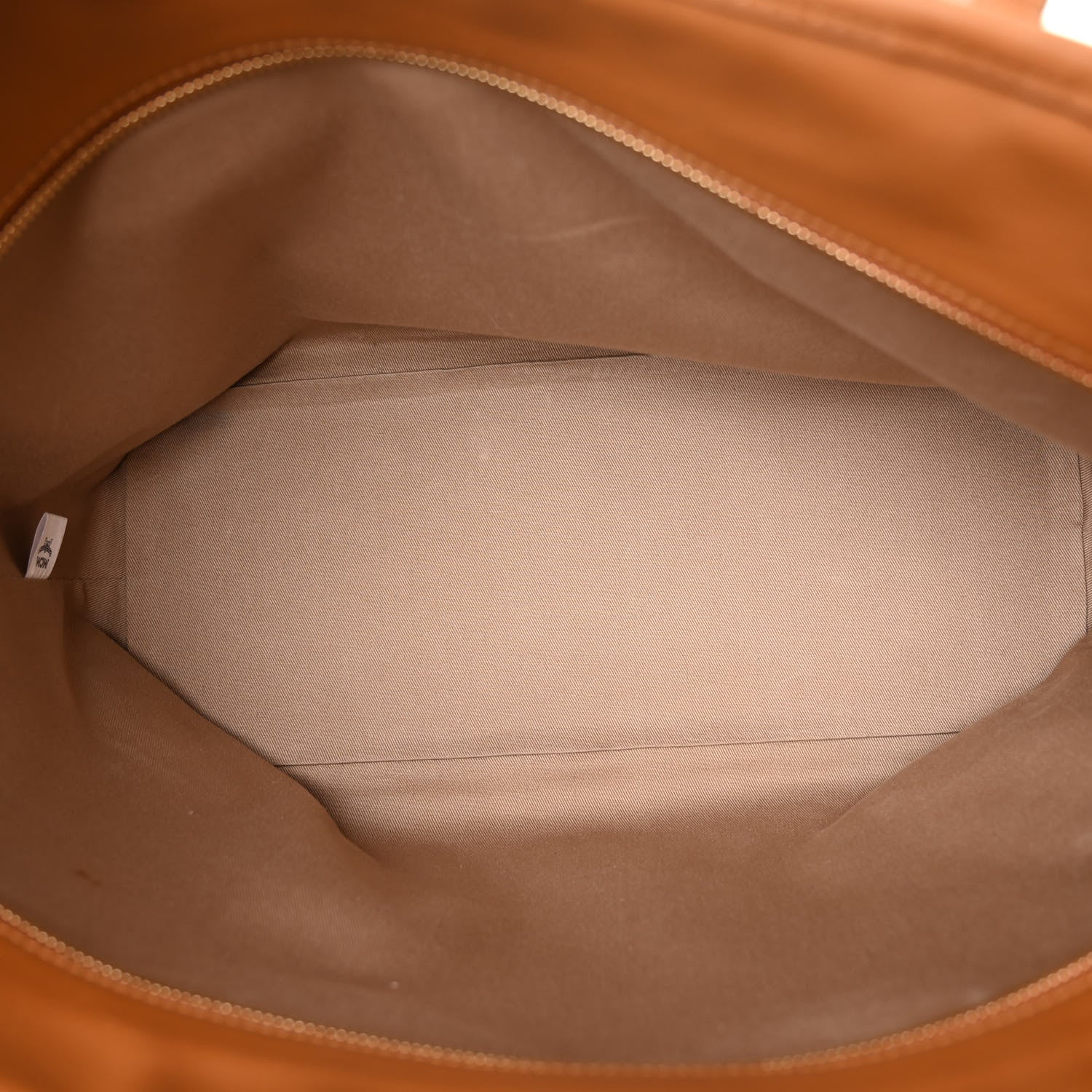 MCM Visetos Medium Anya Essential Victory Patch Shopper Tote Cognac 5 of 9