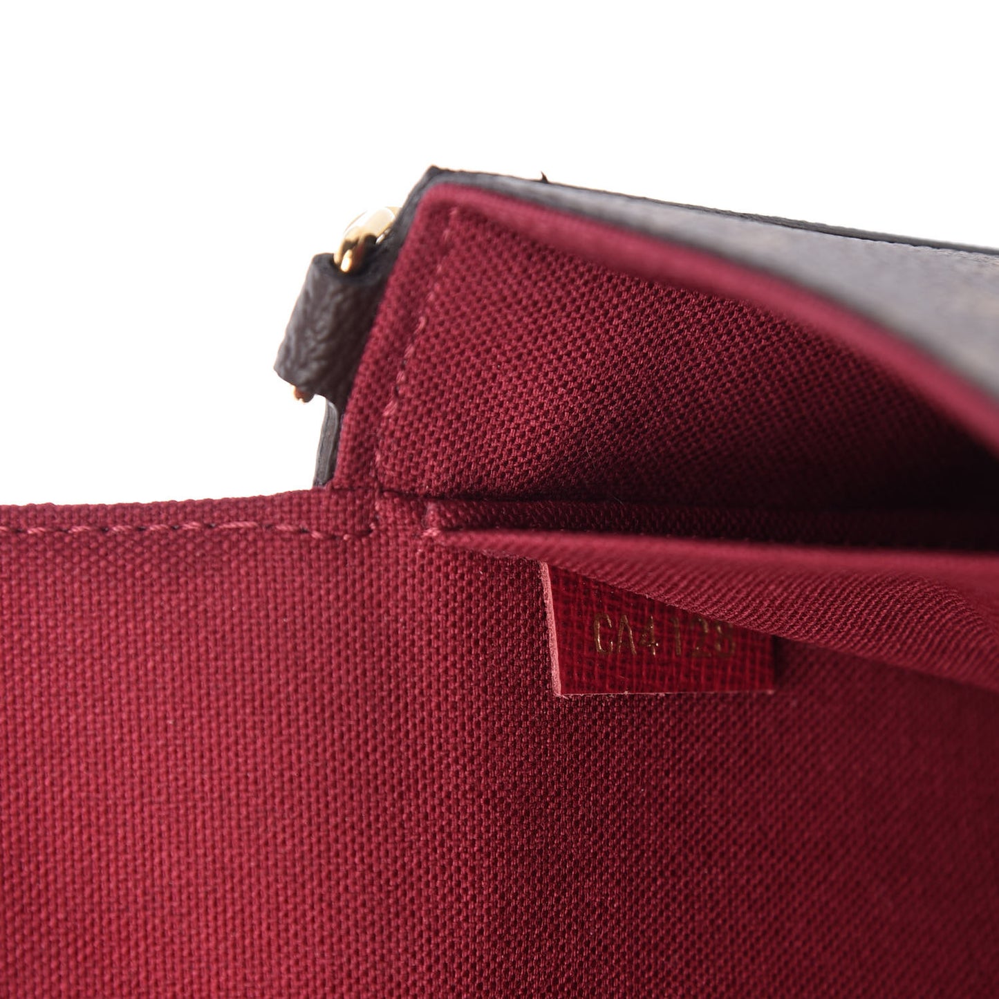 Monogram Pochette Felicie Chain Wallet Fuchsia