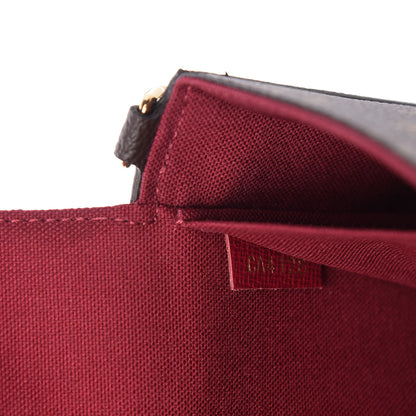 Louis Vuitton Monogram Pochette Felicie Chain Wallet Fuchsia 9 of 11