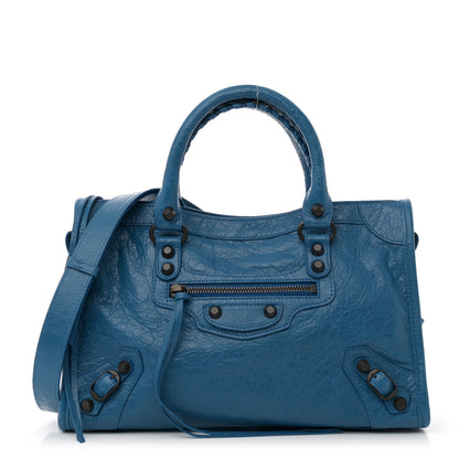 Balenciaga Agneau Arena Classic Hardware Small Le City Blue 1 of 11