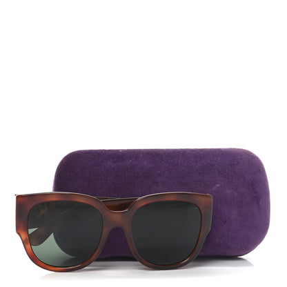 Gucci Acetate Square Frame Sunglasses GG0142SA Tortoise Tortoise 7 of 7