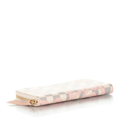 Louis Vuitton Damier Azur Tahitienne Clemence Wallet 4 of 7