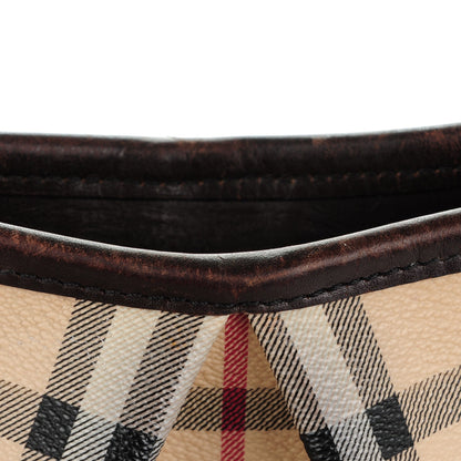 Burberry Haymarket Check Pleated Crossbody Bag 10 of 10