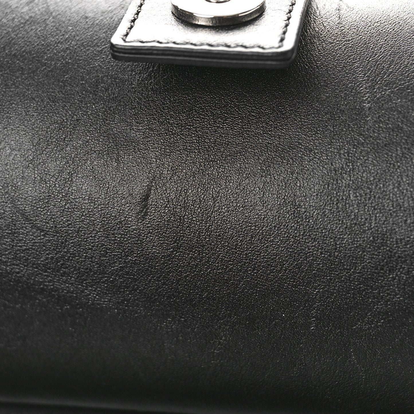 Suede Calfskin Medium Faye Shoulder Bag Black