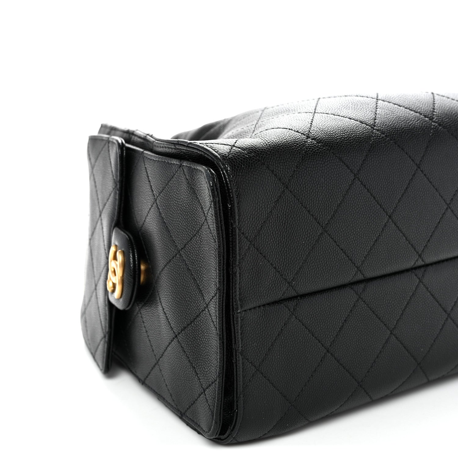 Chanel Caviar Quilted Small Chanel 25 Handbag Black 9 of 10