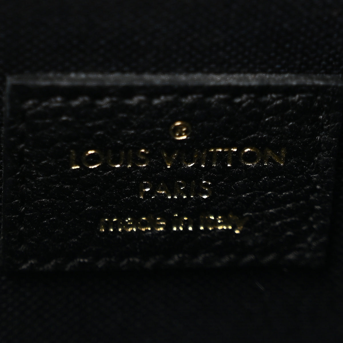 Louis Vuitton Empreinte Pochette Felicie Chain Wallet Black 6 of 11