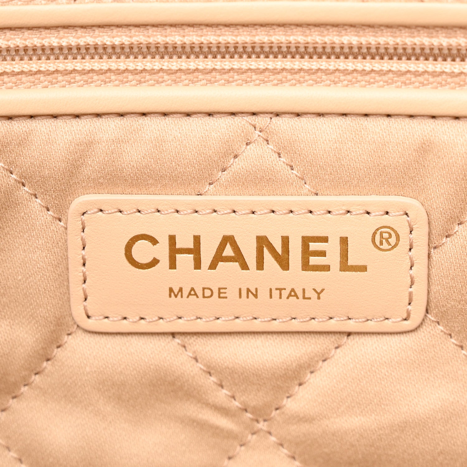 Chanel Shiny Calfskin Quilted Small Chanel 22 White 7 of 12