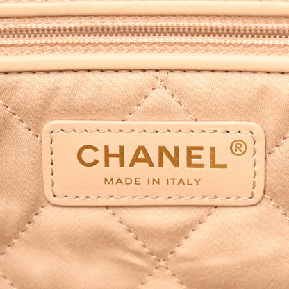 Chanel Shiny Calfskin Quilted Small Chanel 22 White 7 of 12