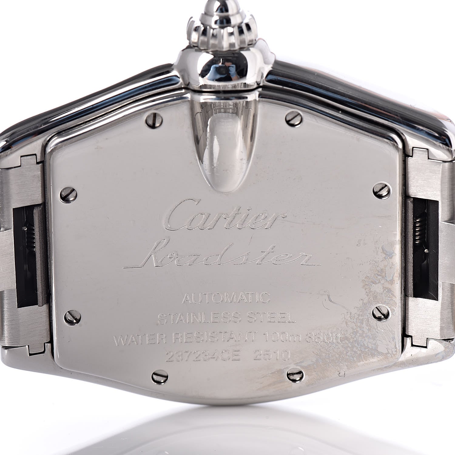 Cartier Stainless Steel 37mm Roadster Automatic Watch 5 of 12