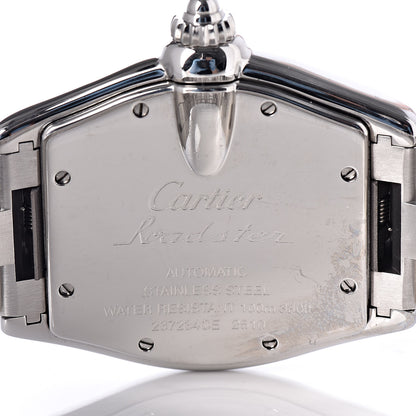 Cartier Stainless Steel 37mm Roadster Automatic Watch 5 of 12