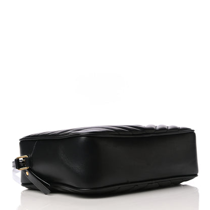 Saint Laurent Calfskin Matelasse Monogram Lou Camera Bag Black 4 of 17
