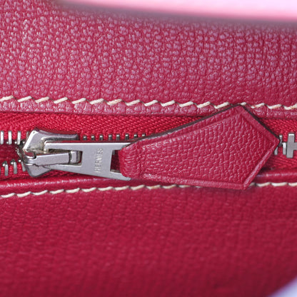 Hermes Epsom Candy Birkin 35 Rose Tyrien Rubis 18 of 32