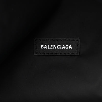 Balenciaga Sport Nylon Logo Embroidered Wheel Beltpack Black 6 of 10