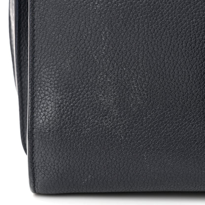 Saint Laurent Grained Calfskin Small Supple Sac De Jour Navy 11 of 12