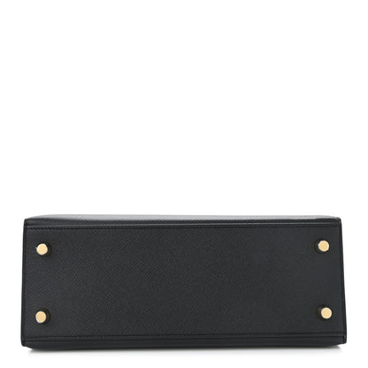 Hermes Epsom Kelly Sellier 25 Black 6 of 36
