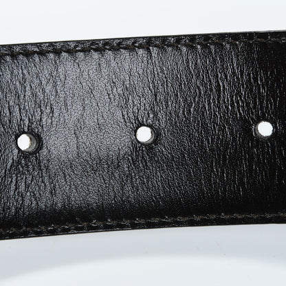 Gucci Monogram Interlocking G Belt 80 32 Dark Brown 5 of 6