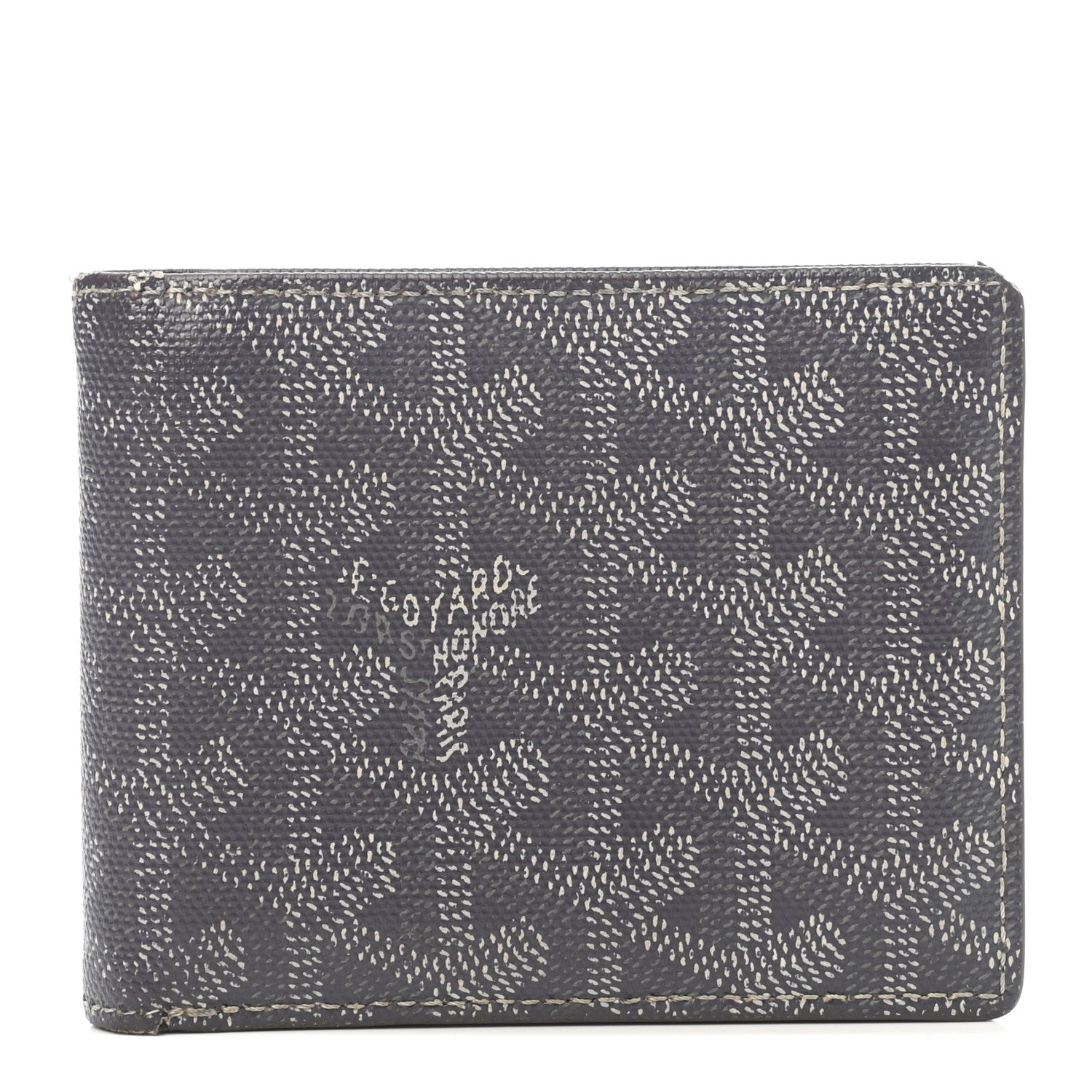 Goyard Goyardine Bi-Fold Victoire PM Wallet Grey 1 of 11