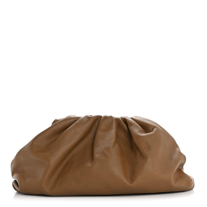 Bottega Veneta Smooth Butter Calf The Pouch Oversized Clutch Cammello 1 of 11