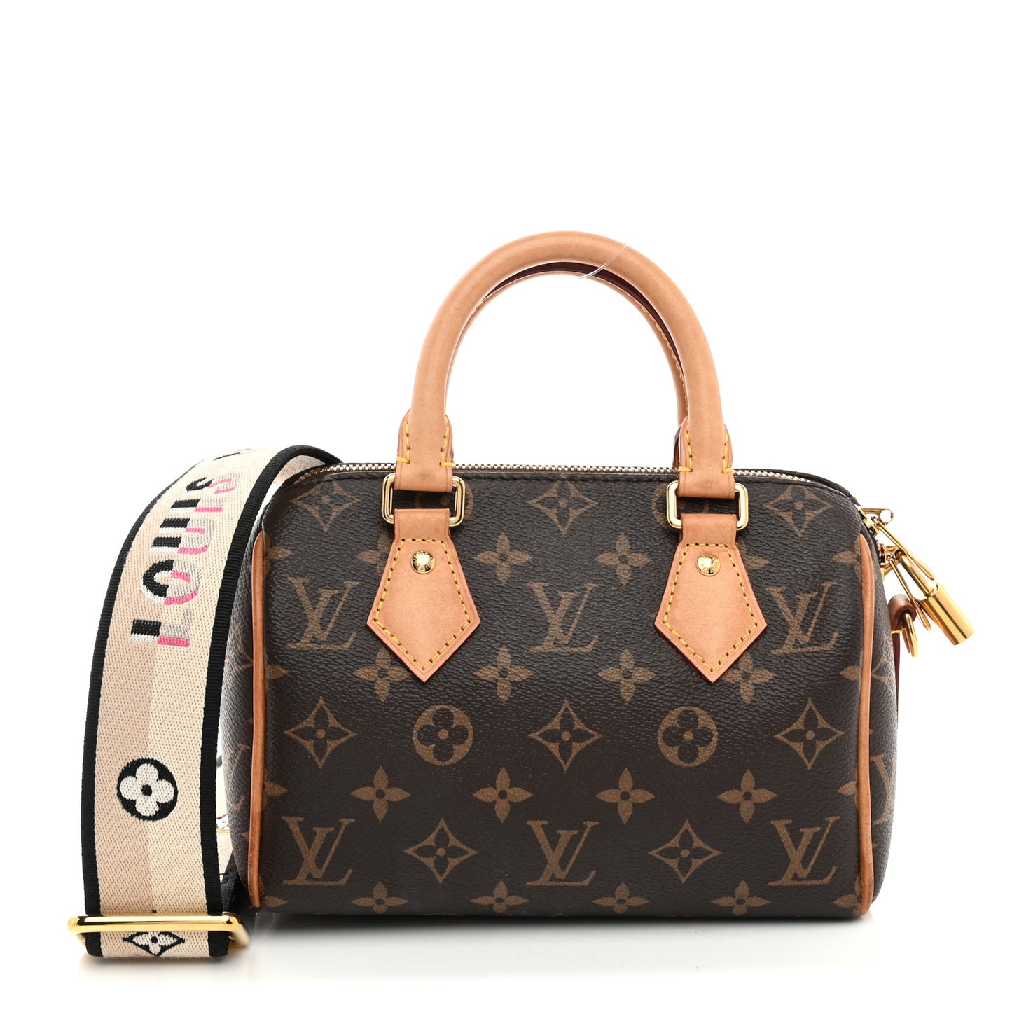 Monogram Speedy Bandouliere 20 Black