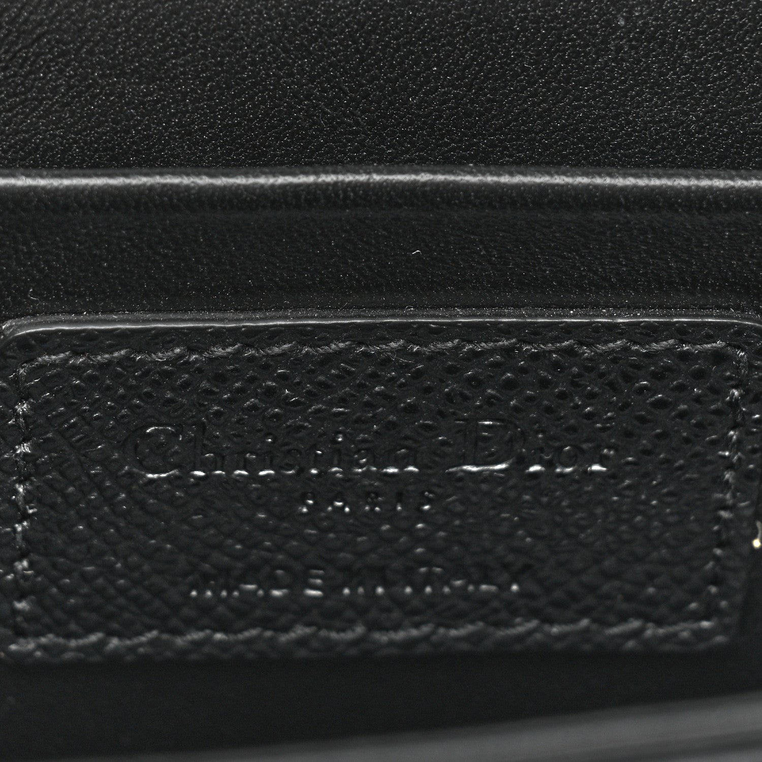 Christian Dior Ultra Matte Grained Calfskin 30 Montaigne Box Bag Black 6 of 15