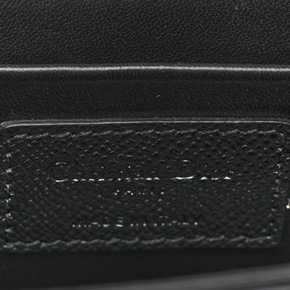 Christian Dior Ultra Matte Grained Calfskin 30 Montaigne Box Bag Black 6 of 15