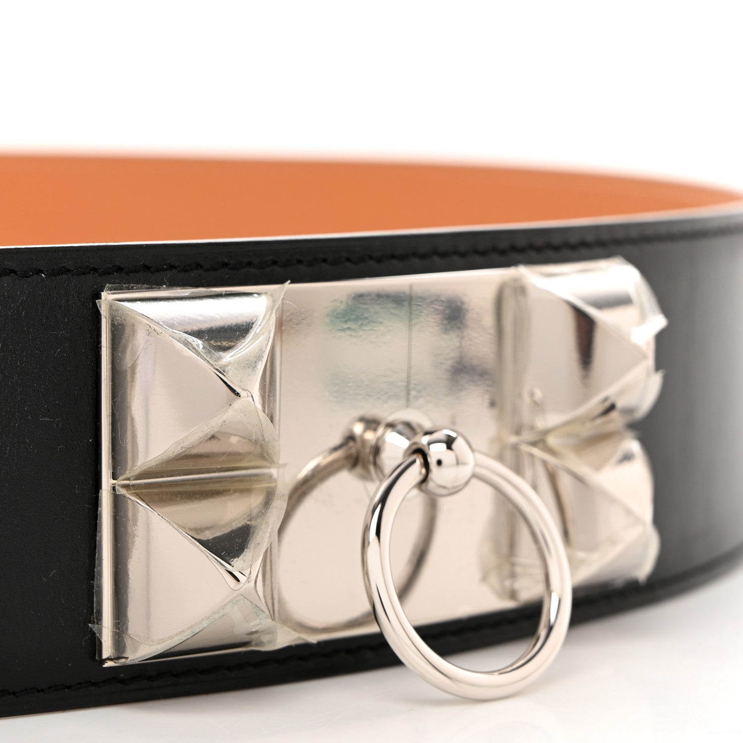 Hermes Box Collier De Chien CDC Belt 90 36 Black 4 of 8