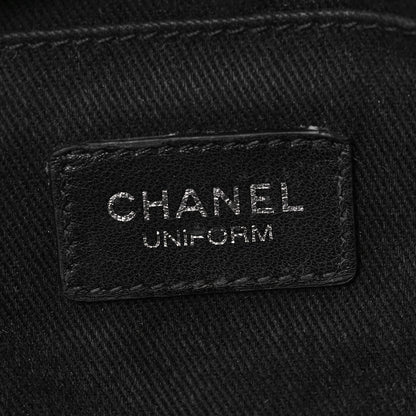 Chanel Grained Calfskin Quilted Waist Belt Bag Black 6 of 8