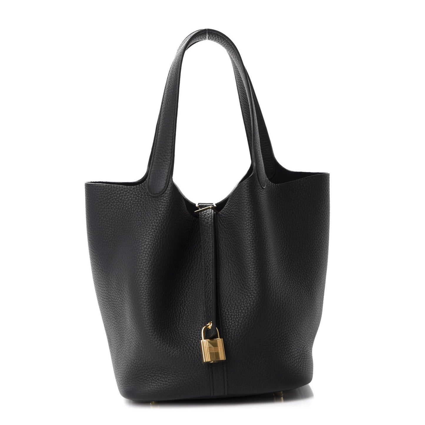 Taurillon Clemence Picotin Lock 22 MM Black