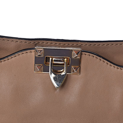 Valentino Garavani Vitello Medium Rockstud Tote Alpaca 15 of 21