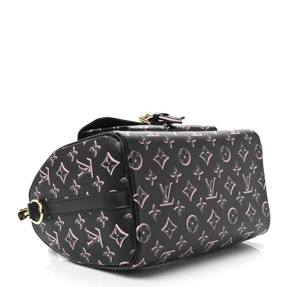Louis Vuitton Monogram Fall for You Speedy Bandouliere 25 Black 4 of 10
