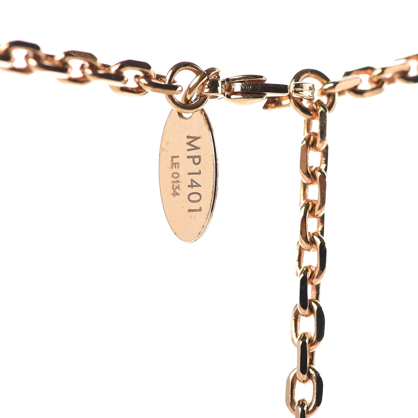 Graffiti PM Necklace Gold