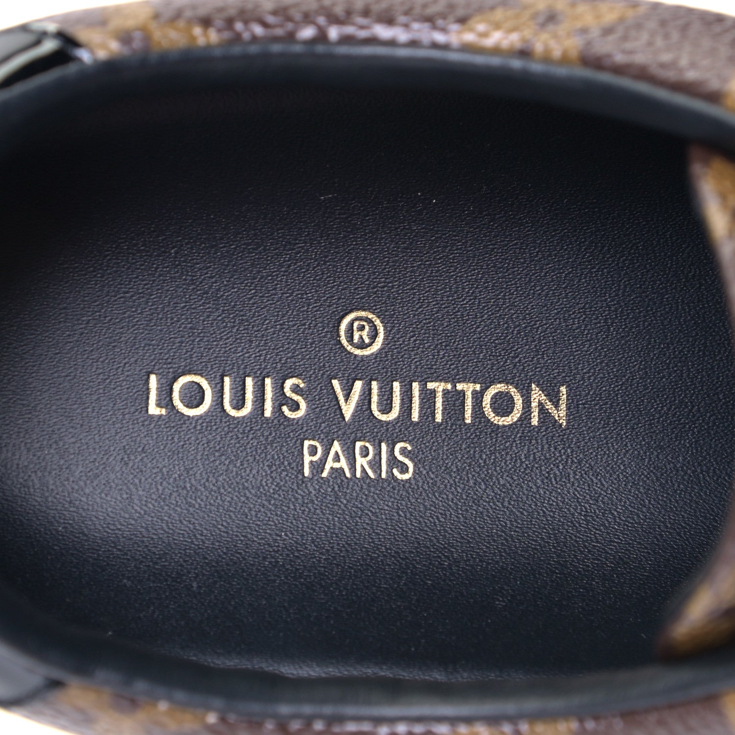 Louis Vuitton Patent Monogram Frontrow Sneakers 38 7 of 8