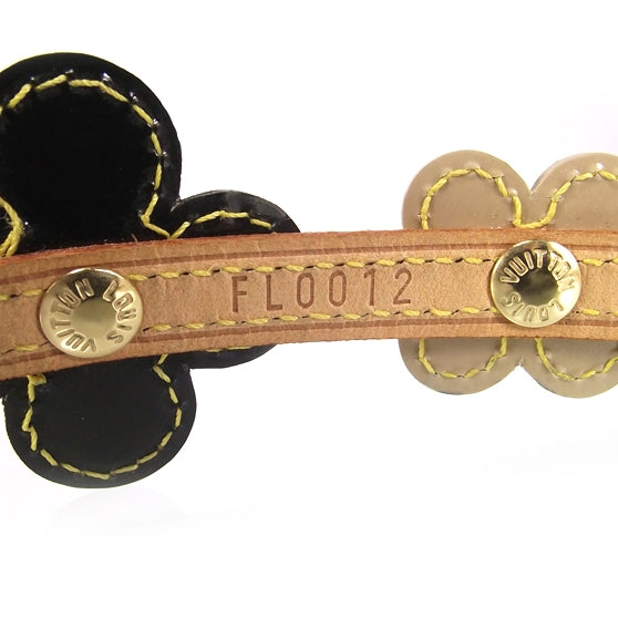 Louis Vuitton Patent Fleur Double Wrap Bracelet 6 of 6