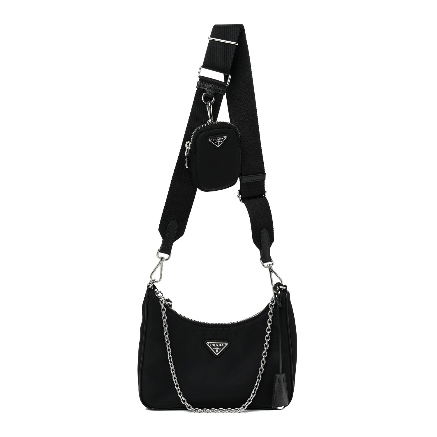 Prada Nylon Re-Edition 2005 Shoulder Bag Black 1 of 21