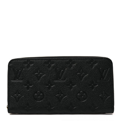 Louis Vuitton Empreinte Zippy Wallet Black 1 of 6