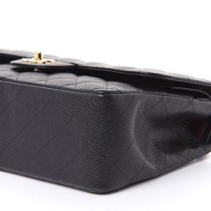 Chanel Caviar Quilted Jumbo Double Flap Black 10 of 11