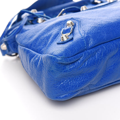 Balenciaga Agneau Giant 12 Silver Hardware Town Bleu Lazuli 8 of 10
