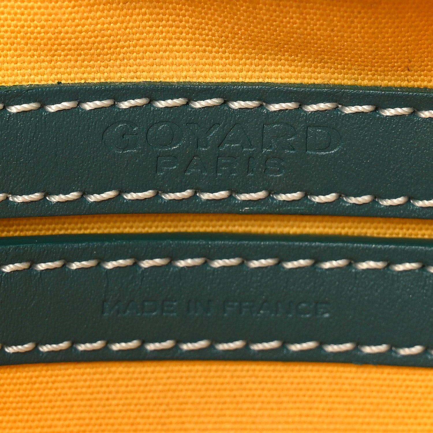 Goyard Goyardine Sac Cap Vert Green 6 of 8