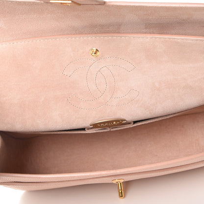 Chanel Grained Calfskin Medium Classic Pure Double Flap Nude 6 of 10