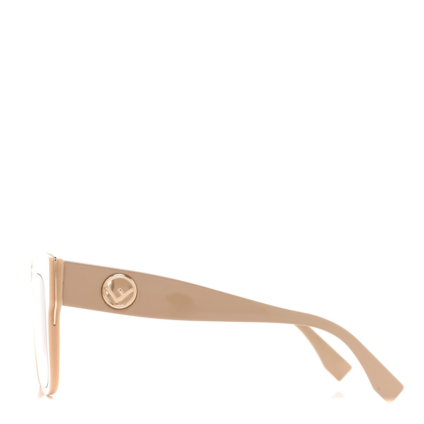 Acetate F is Fendi Sunglasses FF 0359/G/S Beige