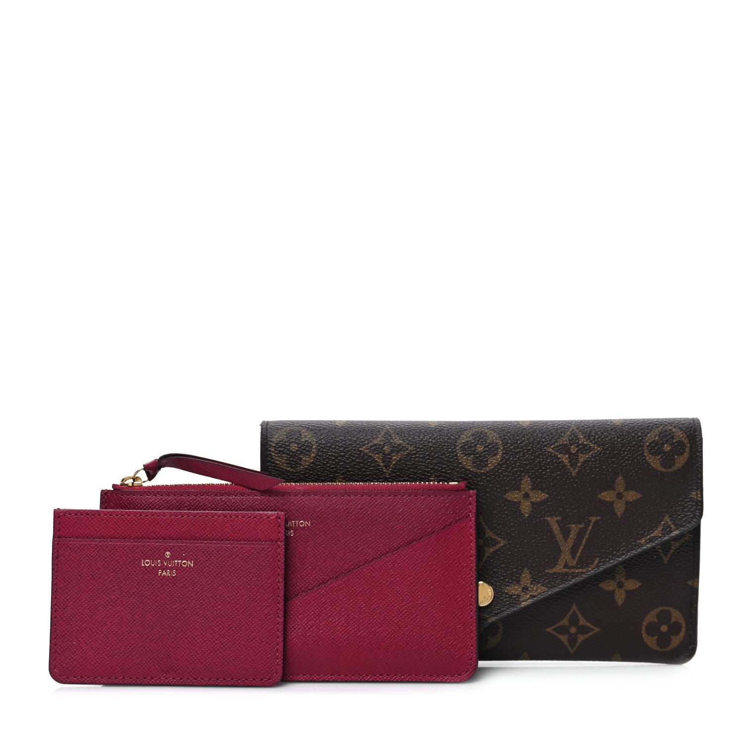 Louis Vuitton Monogram Jeanne Wallet Fuchsia 1 of 9