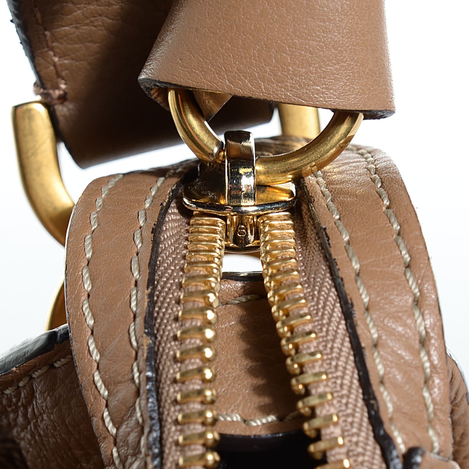 Chloe Calfskin Large Marcie Hobo Nut 9 of 9