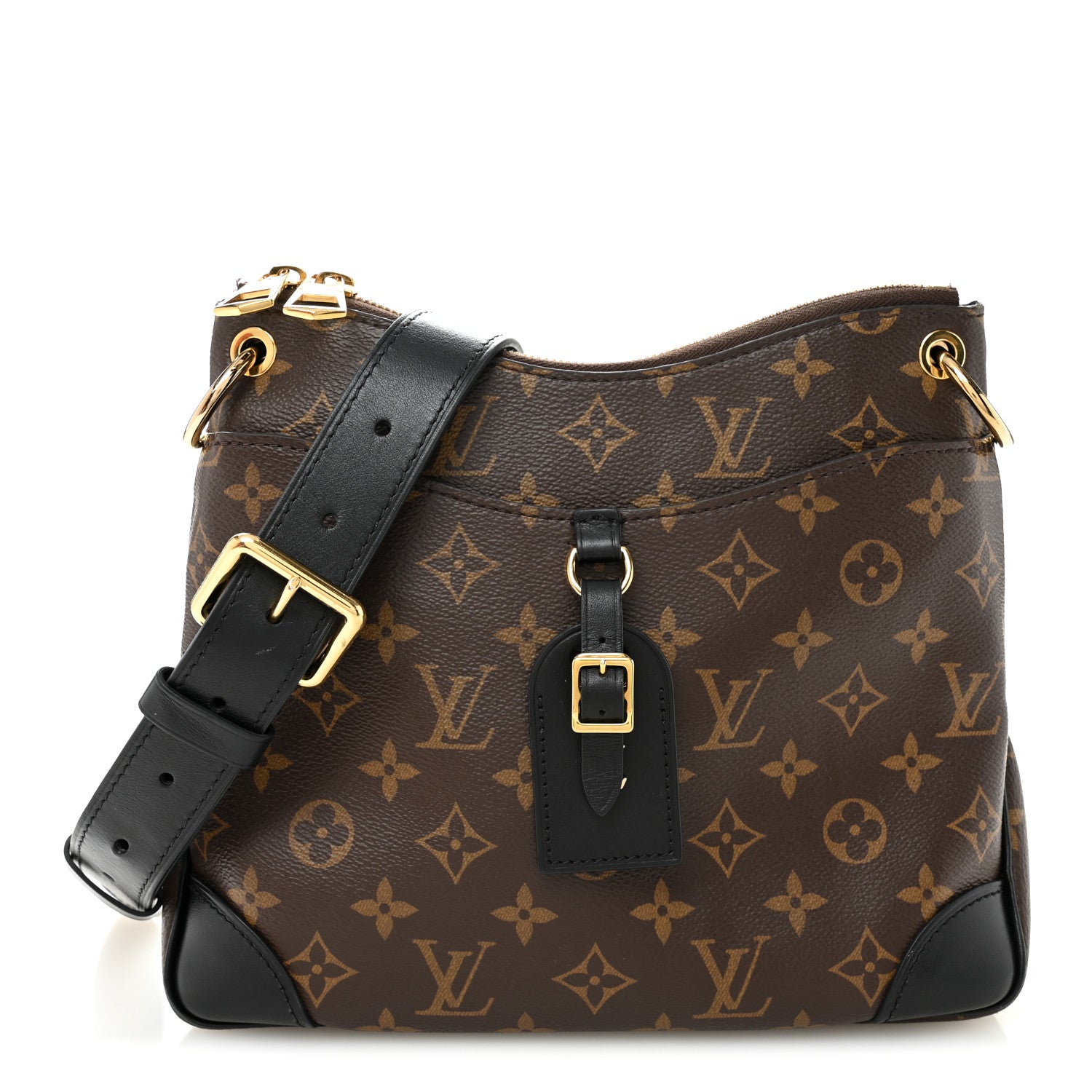 Louis Vuitton Monogram Odeon PM Black 1 of 10