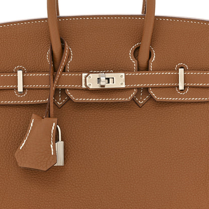 Hermes Togo Birkin 25 Gold 8 of 11
