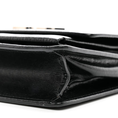 Saint Laurent Calfskin Monogram Sunset Chain Wallet Sunset Black 10 of 12