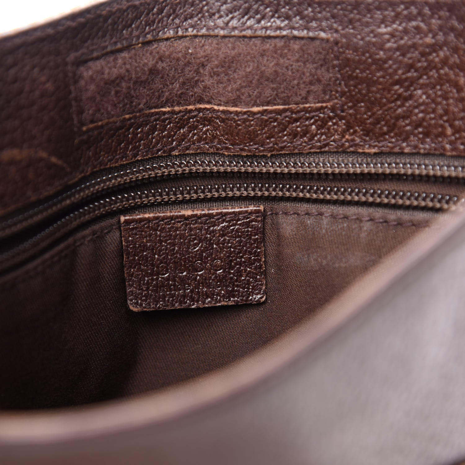 Gucci Monogram Messenger Crossbody Bag Dark Brown 6 of 11